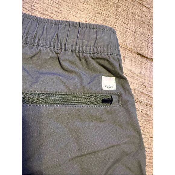 VUORI Pants XS Ripstop Climber Travel Athletic Olive breen EXCELLENT COND. LOWSH - Picture 6 of 7